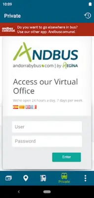 AndBus android App screenshot 1